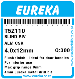 T5Z110 - Rivet Countersunk -T5Z110_Label_T